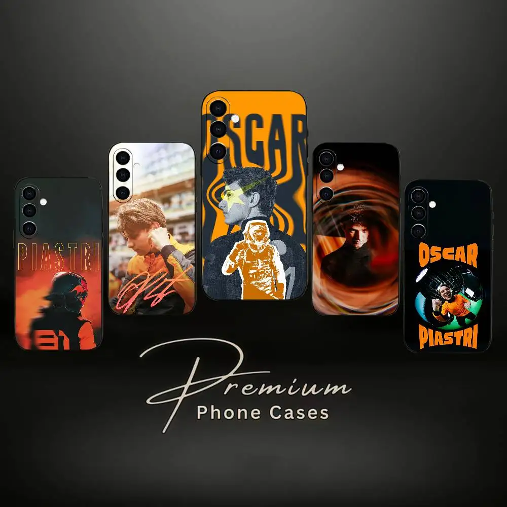 

Driver Oscar Piastri Phone Case Silicone Soft For Samsung Galaxy A73,A72,A71,A70,A53,A52,A51
