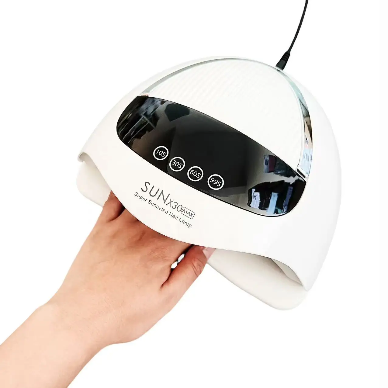 2026 New 380W 90LEDs LCD Touch Screen UV LED Nail Lamp Home Use Quick Drying Gel Polish Curing Dryer