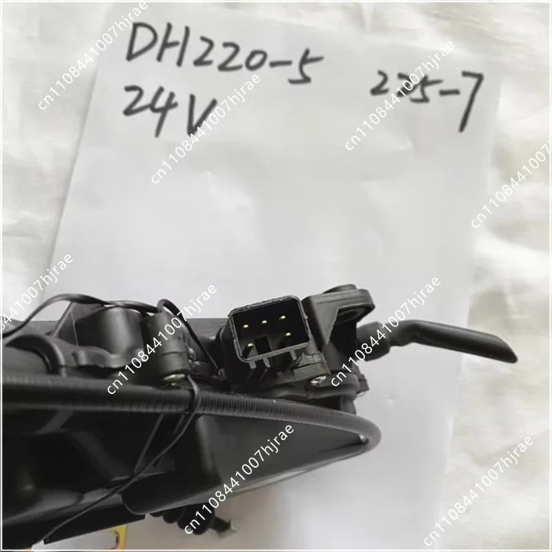 Engine Stop Motor 2523-9016 25239016 2523-9017 MA6414 24V Solenoid Motor Fit For Doosan DH55 DH225-7 S220LC-V Excavator