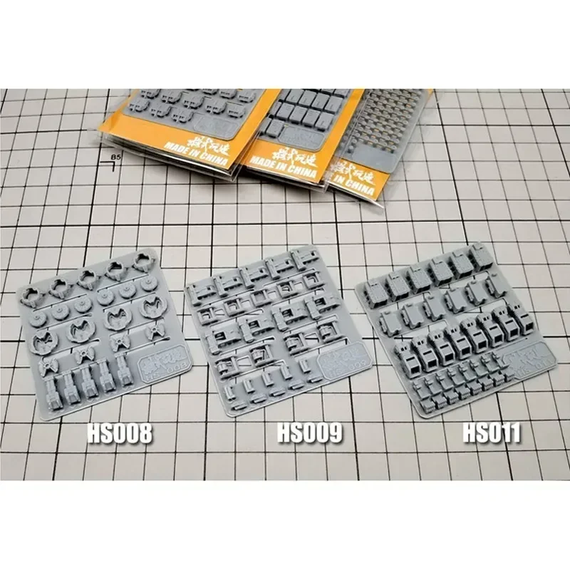 MSWZ Modellwerkzeuge HS007-012 Kunststoff-Modifikation, schwere Rüstung, reaktive Rüstung für Modell-Hobby-Baugruppen, DIY-Zubehör