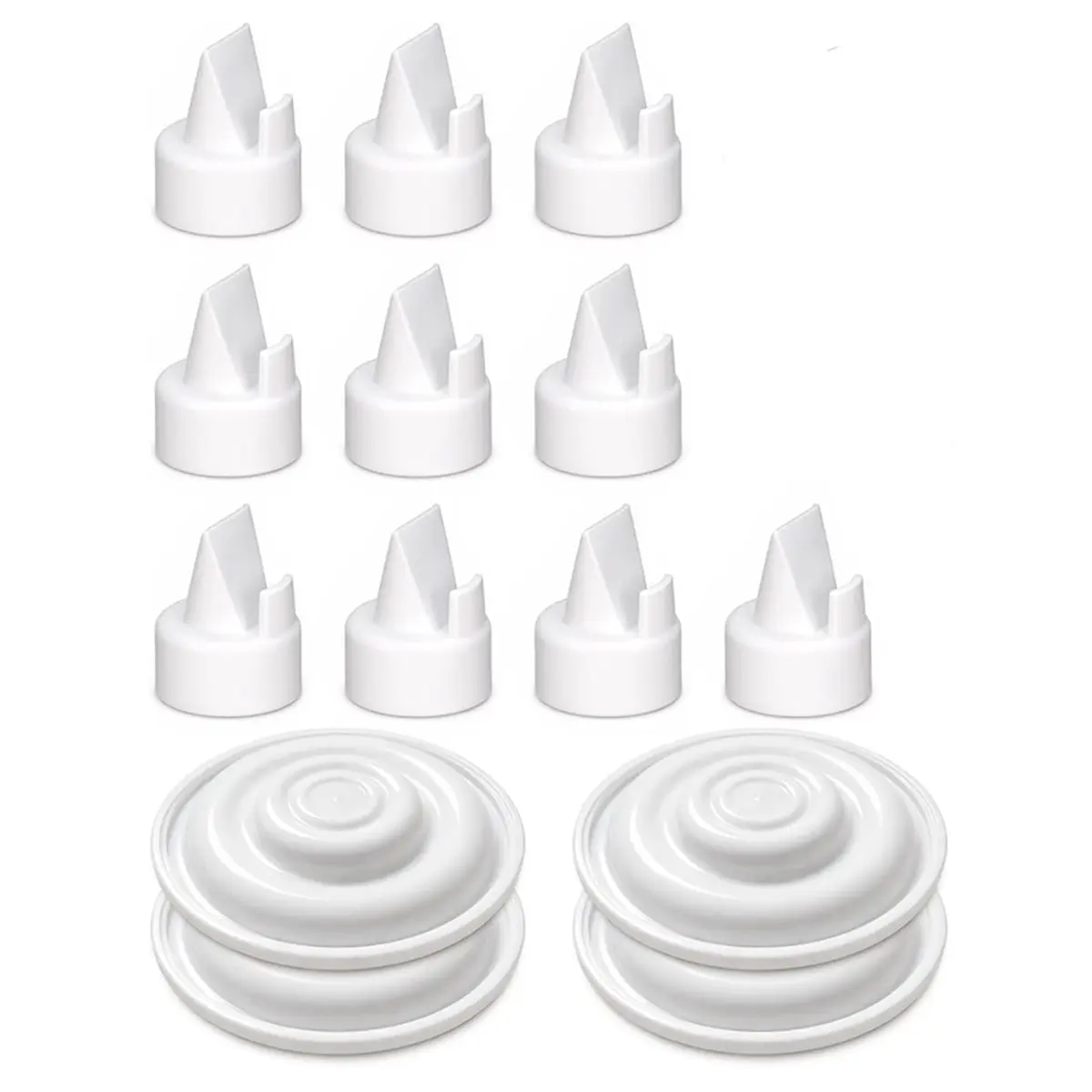 ABPP Breast Pump Parts for Spectra, Replace Valves Backflow Protector Membrane for Spectra S1 S2 9 Plus Breastpumps