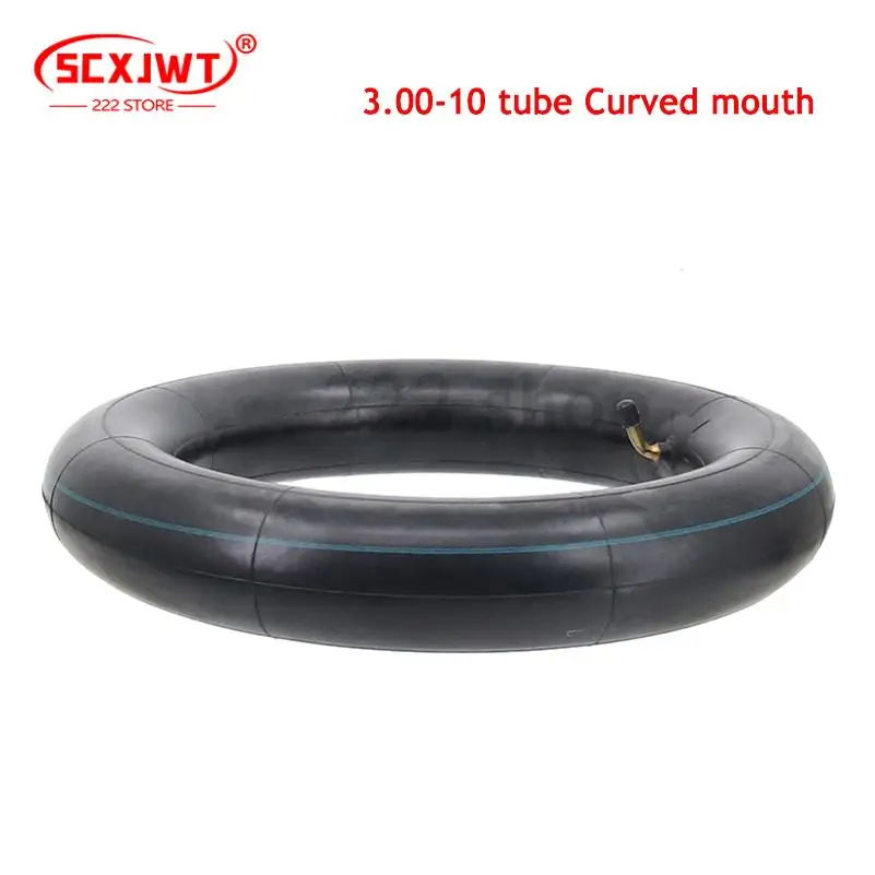 3.00-10 3.50-10 Inner Tube Bent Metal Valve For 90/90-10, 80/90-10 80/100-10 Tires