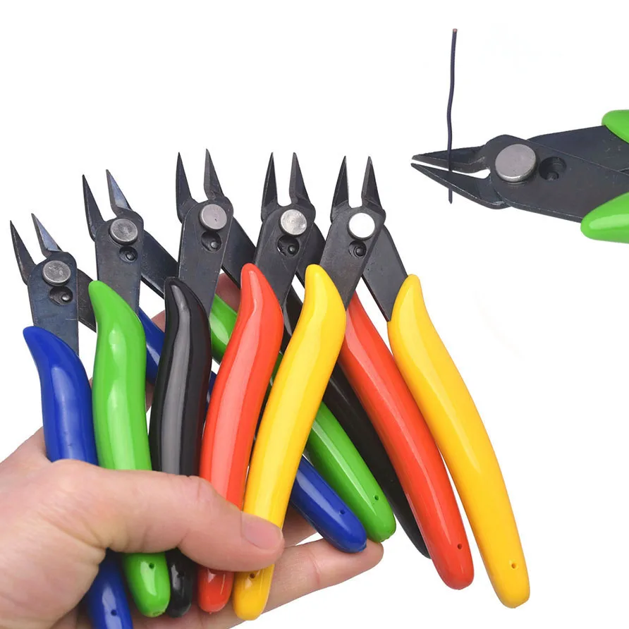 Electrical Cutting Plier Wire Cable Cutter Side Snips Flush Plier Jewelry Tools Supplies