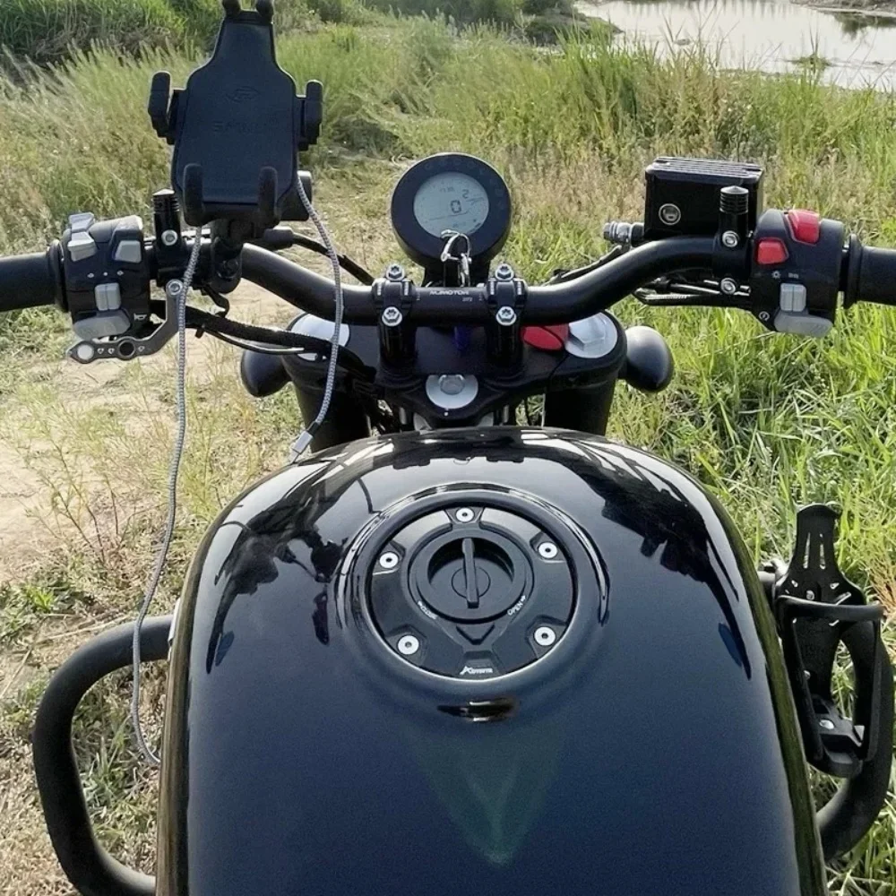 For QJMOTOR SRV 600 SRV500 SRV400 SRV350 SRV300 Motorcycle Modification Quick Release Fuel Tank Cap Gas Cap Accessories
