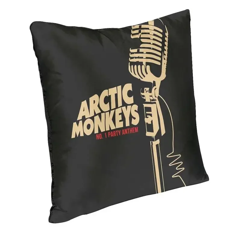 Arctics Monkeys Cushion Cover 45x45 Decoration Printing Rock Metal Band Throw Pillow for Living Room Double-sided