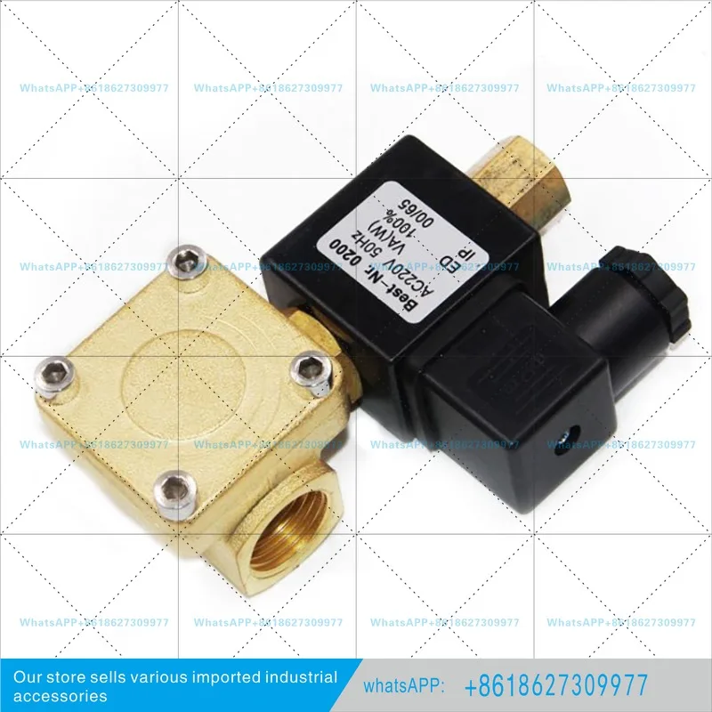Normally open 0927 series water valve AC220V234 minute air compressor pilot-operated 16kg high pressure solenoid valve