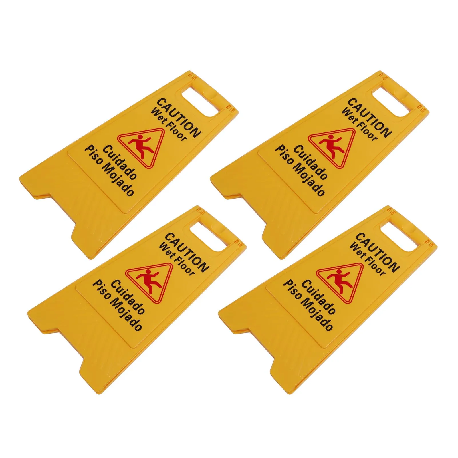 لافتة أرضية مبللة قابلة للطي بإطار تحذير علامة أرضية بلاستيكية على الوجهين لافتة أرضية مبللة للحذر الداخلي والخارجي #6