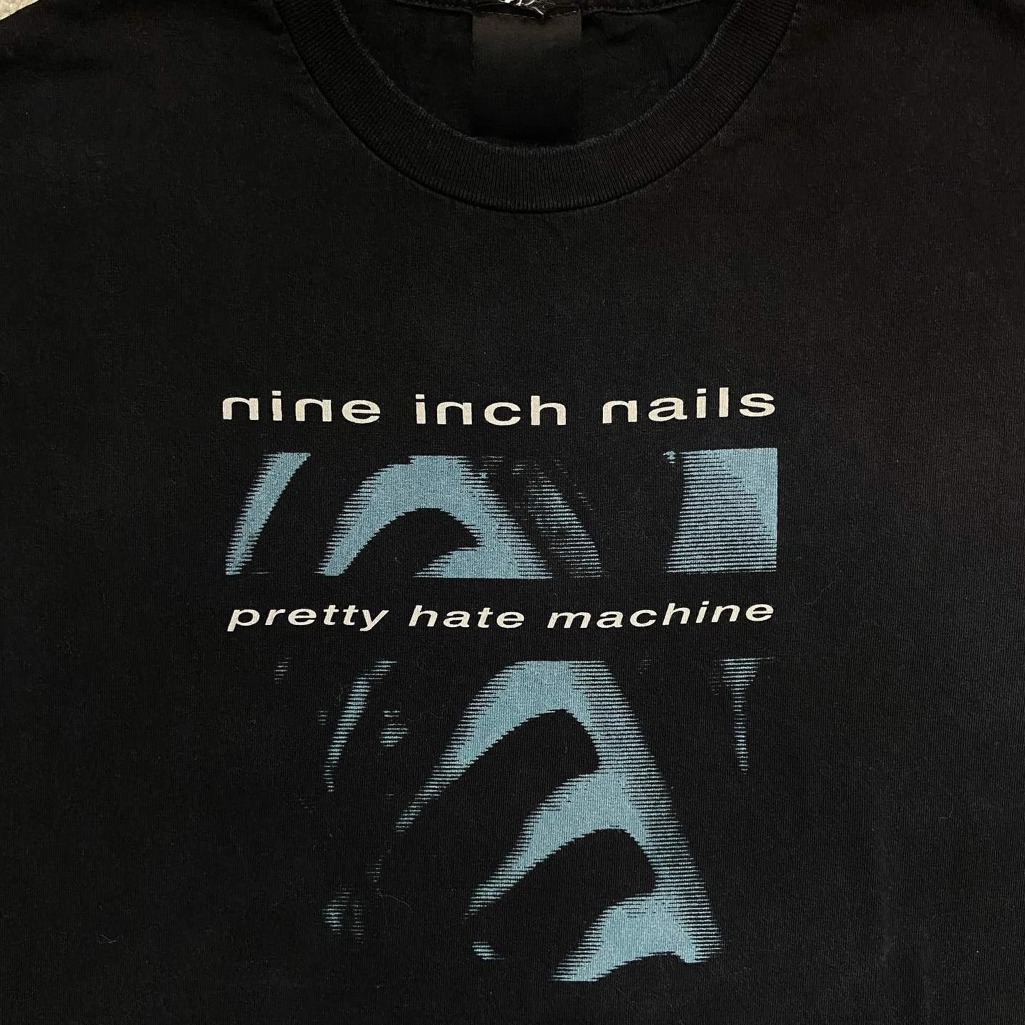 Vintage 90s Nine Inch Nails NIN Pretty Hate Machine Band Graphic Tee Cotton Mens Womens T-Shirt Summer Streetwear