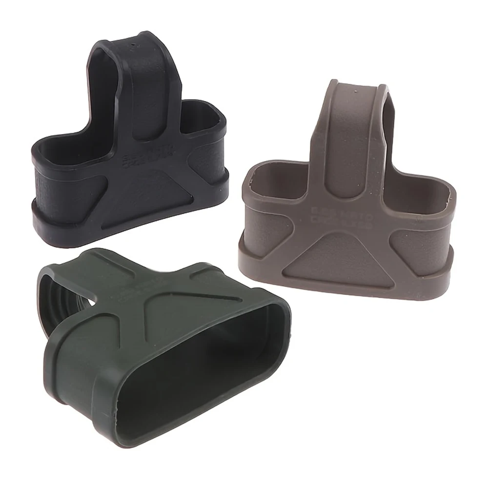 2PC 5.56 Tactical Rubber Mag Soft Mag Pouch Mag Accessory Compatible with Multiple Models