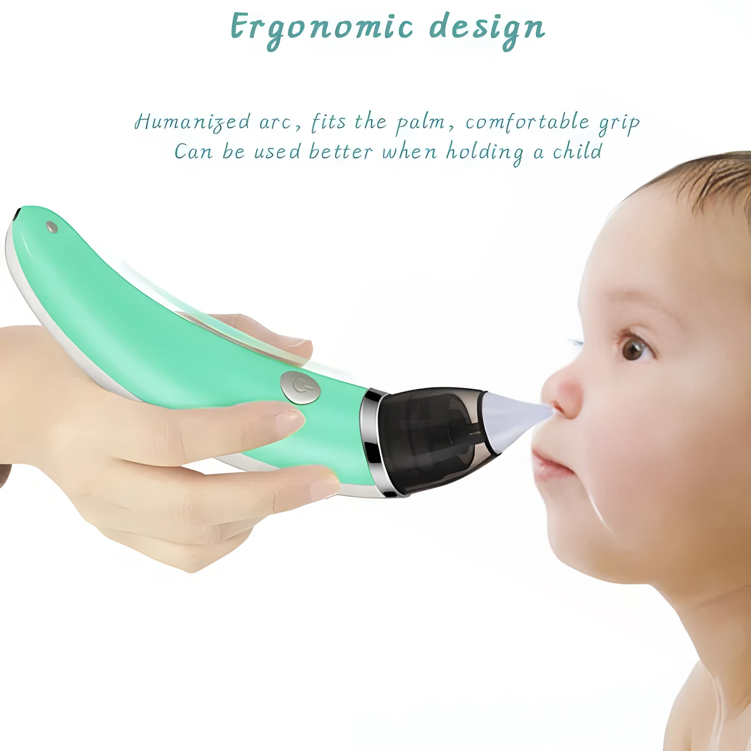 Electric Baby Nasal Aspirator Electric Nose Cleaner Sniffling Equipment Safe Hygienic Nose Snot Cleaner For Newborns