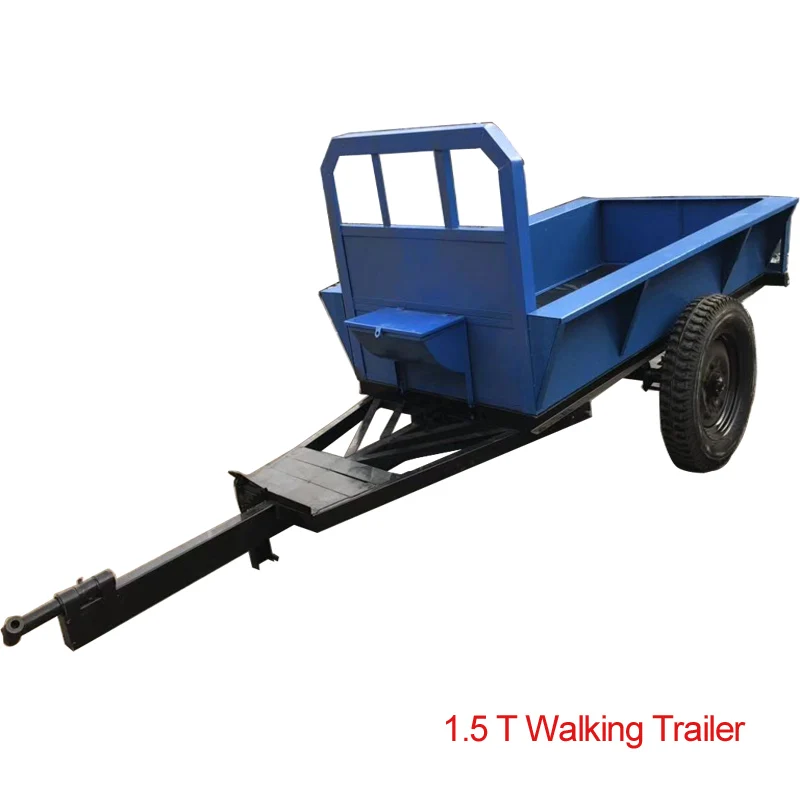 2025년 신제품 고품질 고성능 농기계 2륜 보행형 트랙터 트레일러