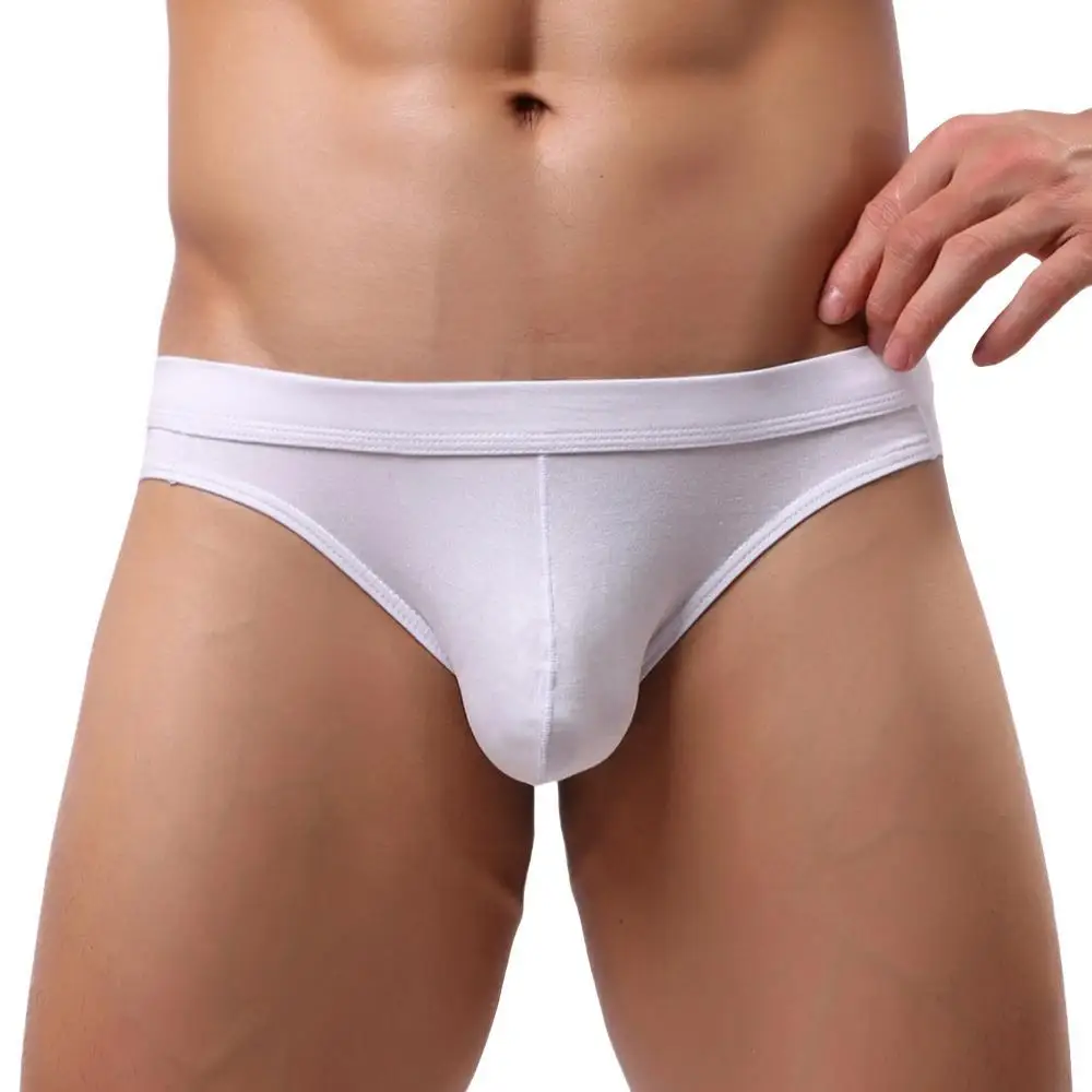 YUYANG-ropa interior Modal supersuave para hombre, calzoncillos sexys de tiro bajo, cómodos