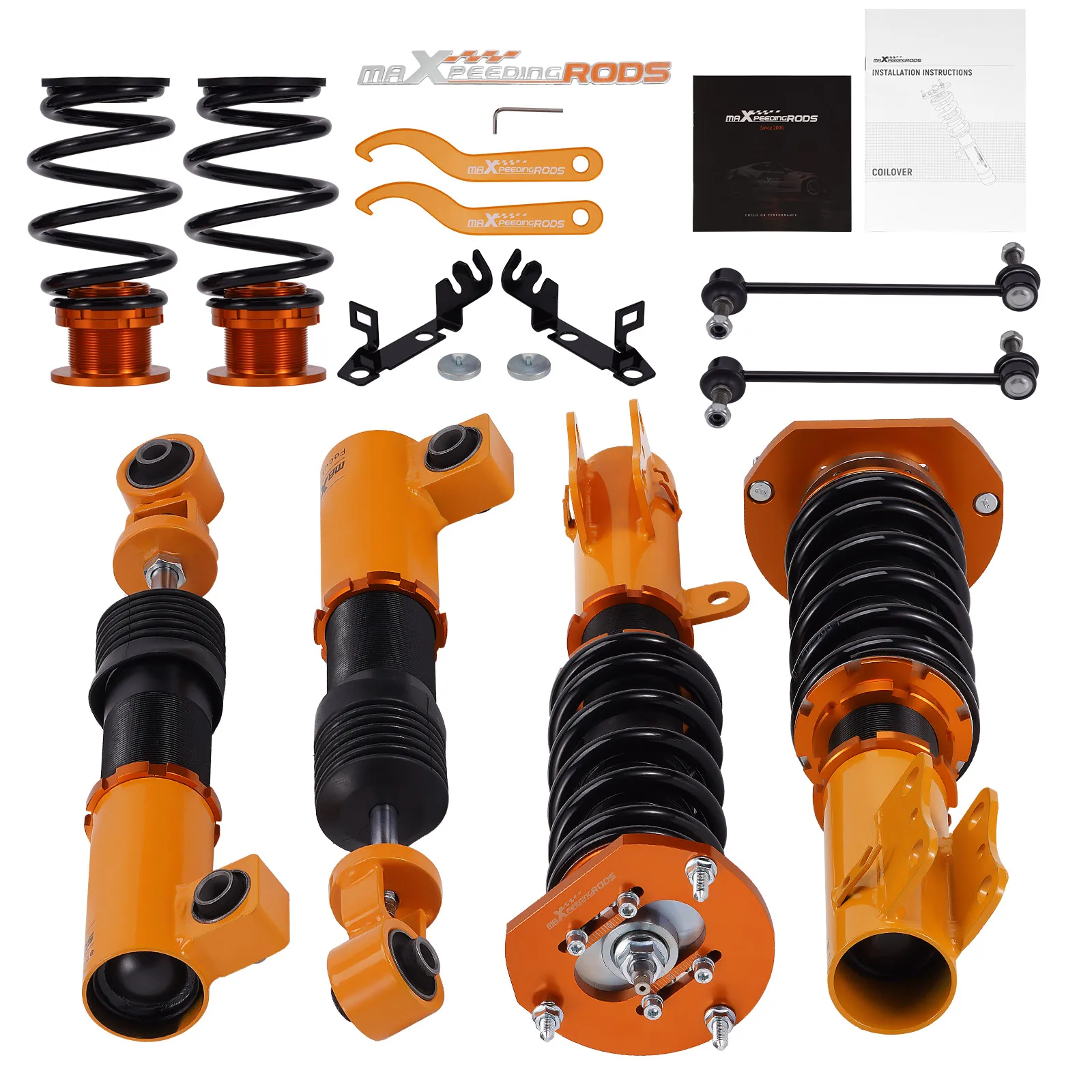 ชุดโช้คอัพ MaXpeedingrods Coilovers 24 ระดับ สำหรับ Chevrolet Cobalt 05-10