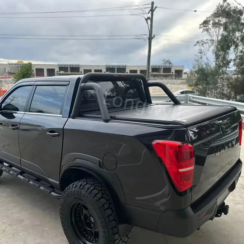 

Aluminum Retractable Cover for Ssangyong Musso Manual Electric Roller Shutter Heavy-Duty Roll N Lock