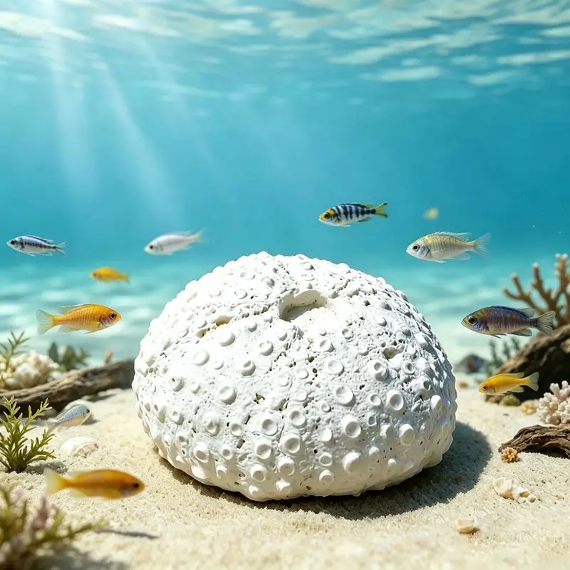 Porous Ceramic Hemisphere Coral Frag Plug High Water Permeable Movable Base for Bacteria Culture SPS Coral Reef Aquarium Marine