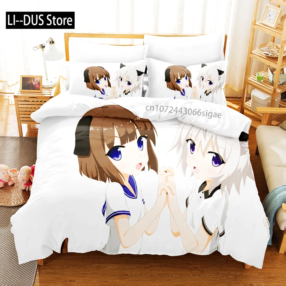 

Death March to the Parallel World Rhapsody Bedding Set Single Twin Full Queen King Size Bed Set Aldult Bedroom Duvetcover Sets 3