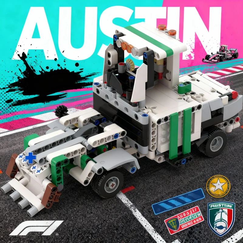 460-teiliges MOC Technisches Alternatives Bau-Lader-Modell Bausteine Architektur Weihnachtsgeschenk Kreative Idee Spielzeug Bildung Bausteine