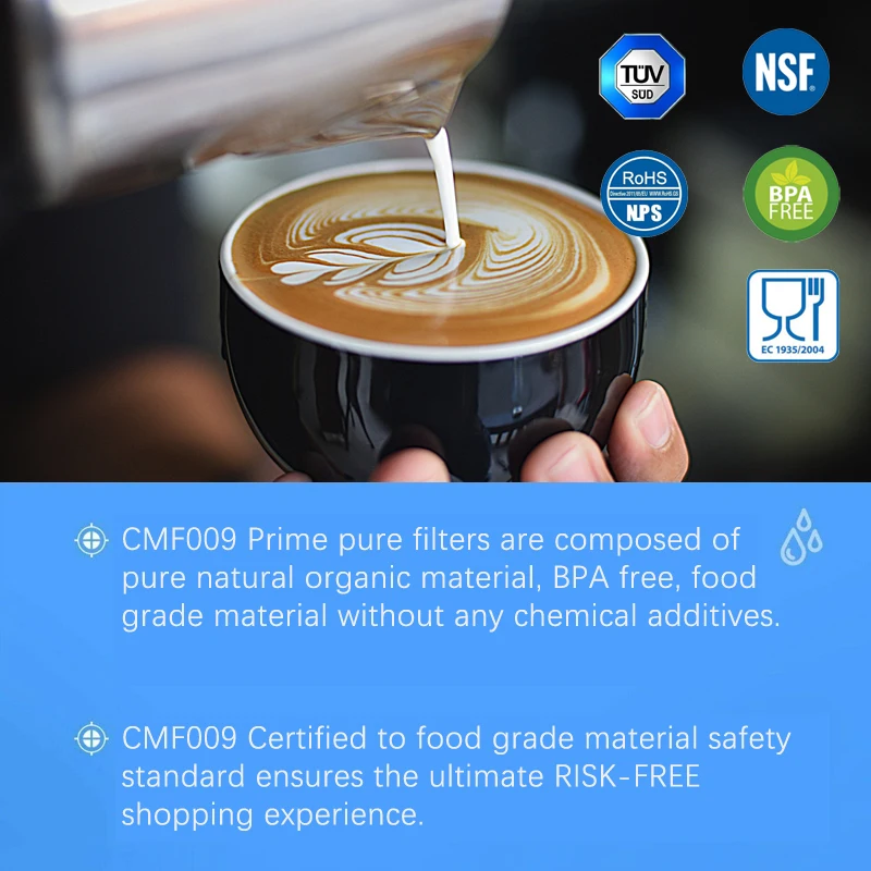 Reemplazo del filtro de agua de la máquina de café CMF009 para CA6903