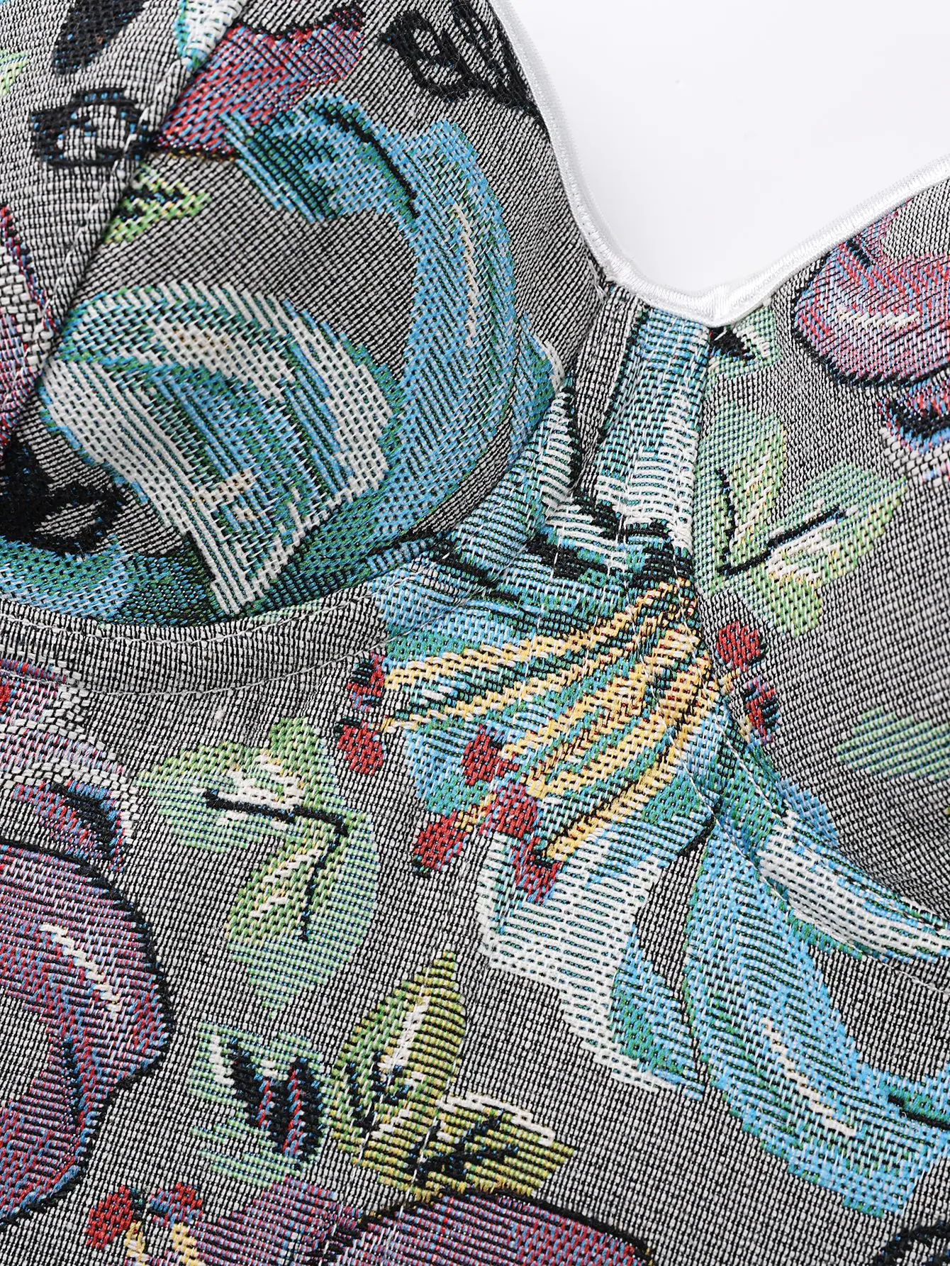 Женский корсет с принтом, укороченный топ на шнуровке, парчовые бюстье с завышенной талией, формирователь тела, нижнее белье, сексуальный женский корсет пуш-ап