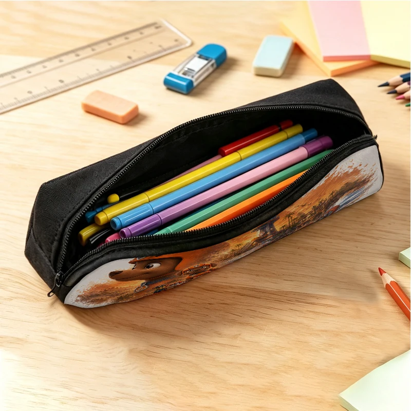 Paw Patrols Pencil Case Cartoon Pen Bag Teenager Organizer Pouch Student Back To School Supplies Stationery Birthday Gift