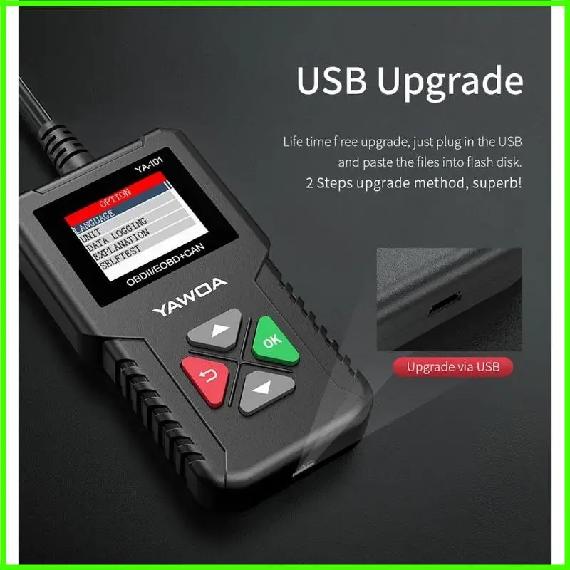 

OBD2 Scanner All Purpose Car Engine Error Code Reader Auto Diagnostic Scanner