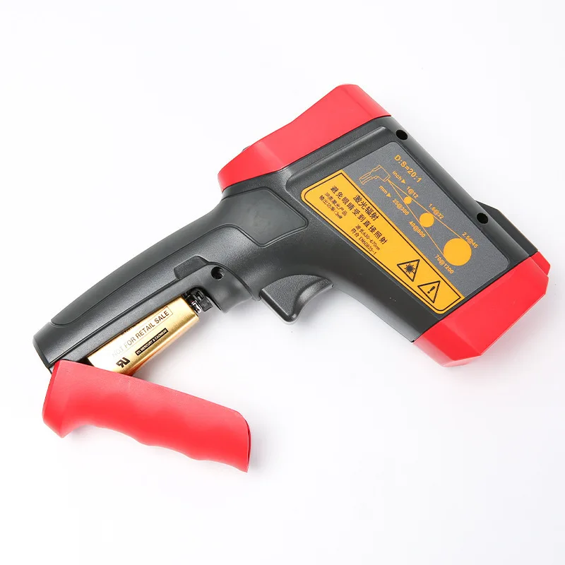 

Infrared thermometer industrial high-precision high temperature UT303D + ring dual laser handheld temperature measurement