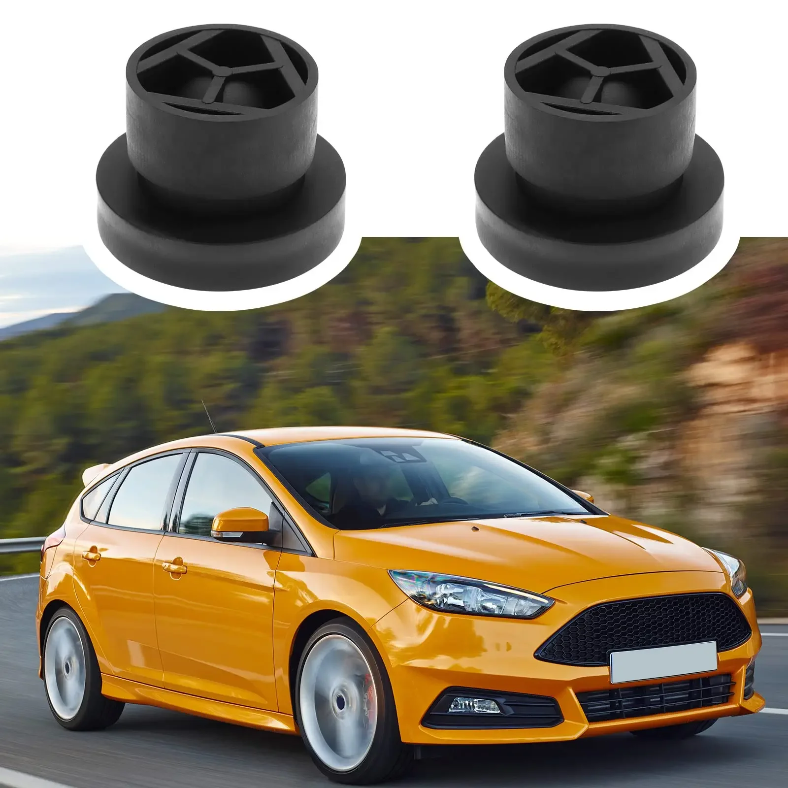 Rubber Valve Covers Grommet Buffer Mount Bush Stopper For Ford Focus 2 MK2 Mondeo Mk4 4 Engine Bonnets Gaskets 7M5Q6D277AA