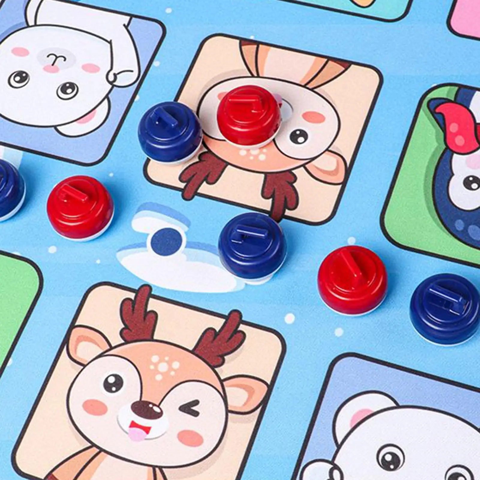 

Table Curling Game Ice Curling Competitive Set Funny Portable Party Favor Toy For Fans Boy Enthusiast Friends Girl Students