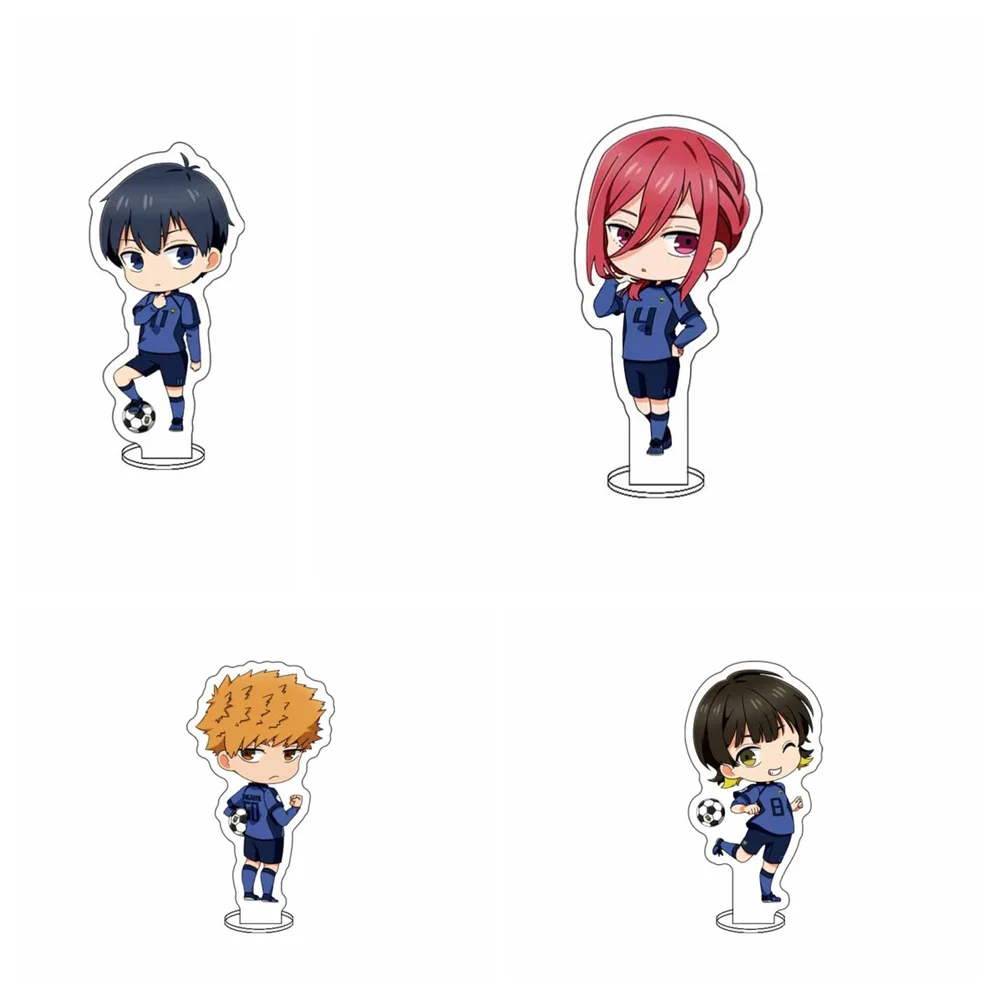 

8cm Anime Blue Prison Acrylic Stand Model Cosplay Charm Characters Ornament Accesorios Goods Collection Gifts
