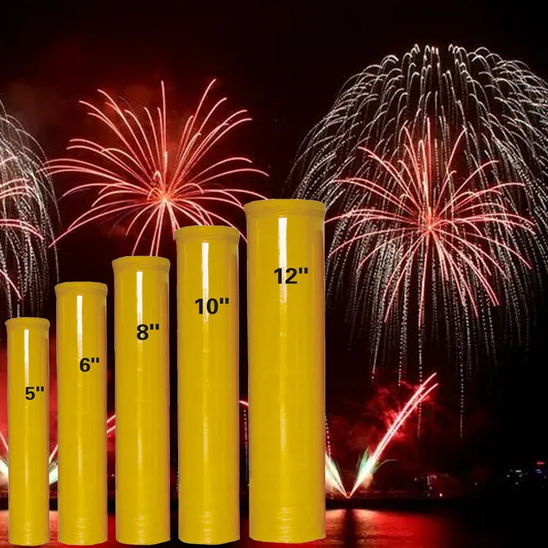 

5 Inch Fiber Glass Fiberglass Mortar Tube Display Shell Fireworks Shell for Festival Shows Wedding Christmas Party New Year 2Pcs