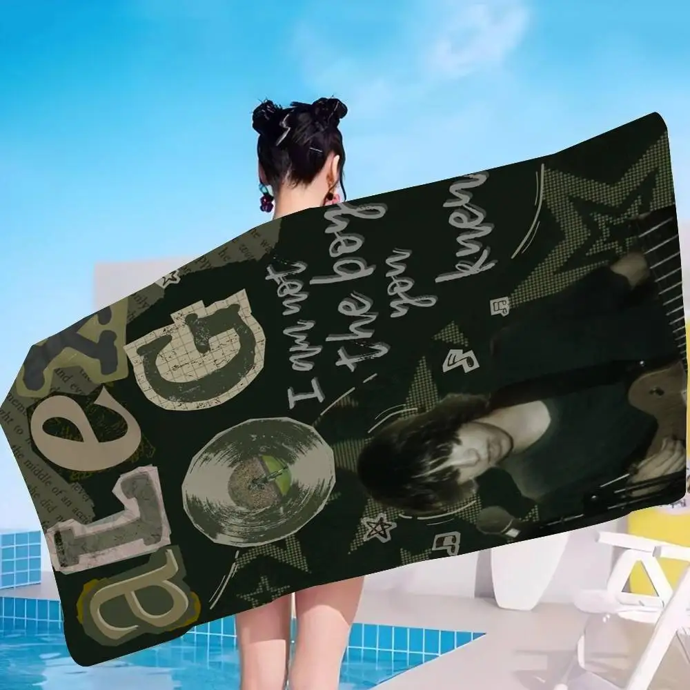 Zanger Alex G Beach Towel Colorful Bath Towels For Girl Microfiber Quick Dry Custom Sand Free Beach Yoga Spa Gym Pool