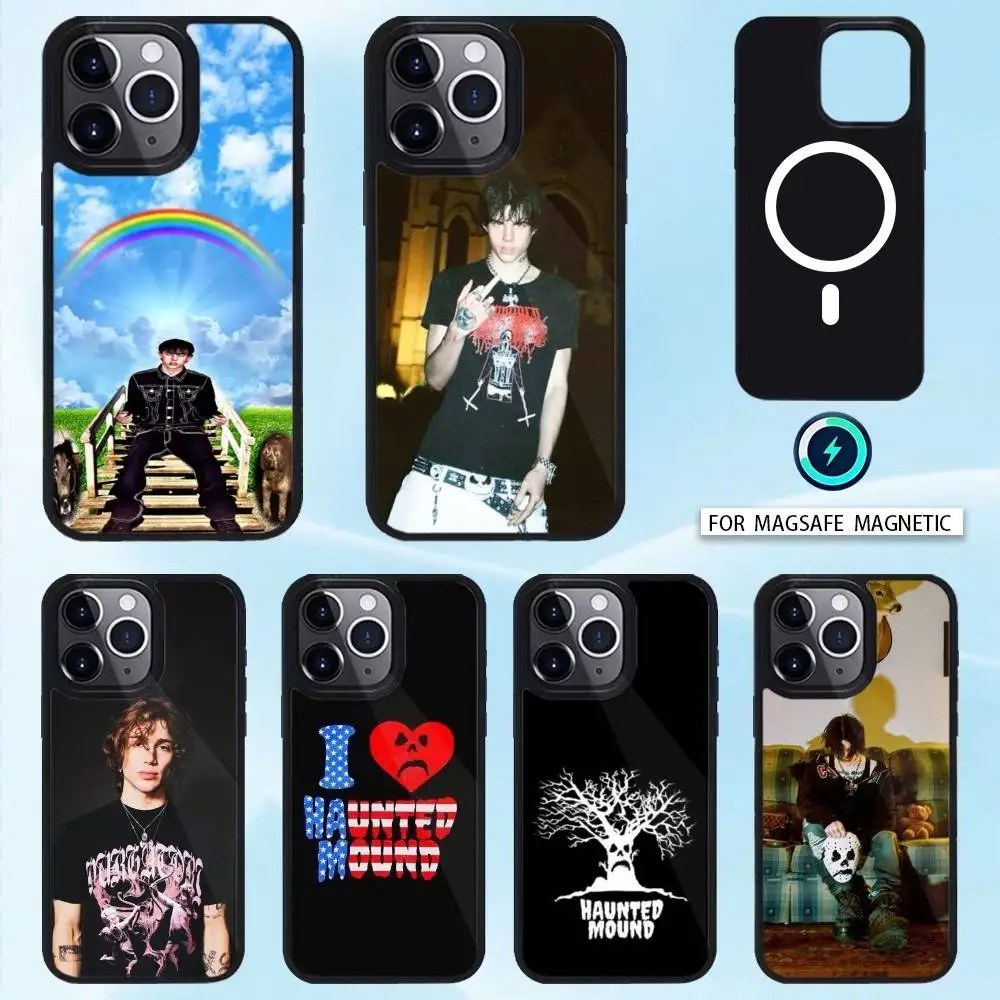 

S-Sematary Haunted Mound Phone Case Magnetic For iPhone16 15 14 13 12 Pro Max For Magsafe Wireless Charging Cover