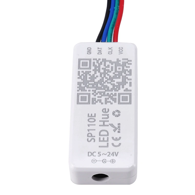 4X WS2812B SK6812RGB SK6812RGBW Bluetooth SP110E Mini Controller, Support ALL LED Strip/Module Light/Panel/String