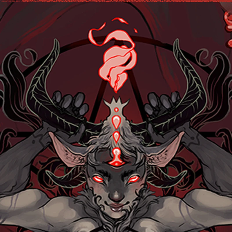 Dakimakura Anime Pillow Cover Baphomet Double Sided HD Print 2WAY Life Size Anime Body Pillowcase Gifts