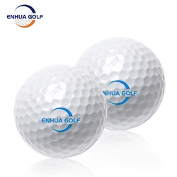 Golf Balls 2022 ENHUA Distance+ 12pcs Long Distance Soft Feel 3-piece Ball Soft Feel Ball for Professional Competition 43mm