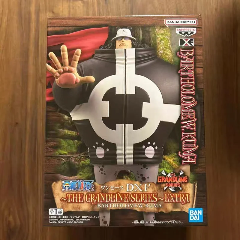 حقيقي الأصلي بانداي بانبريستو قطعة واحدة DXF سلسلة غراندلاين Bartholomew.kuma بولي كلوريد الفينيل نموذج لجسم سطح المكتب لعبة مزخرفة هدية