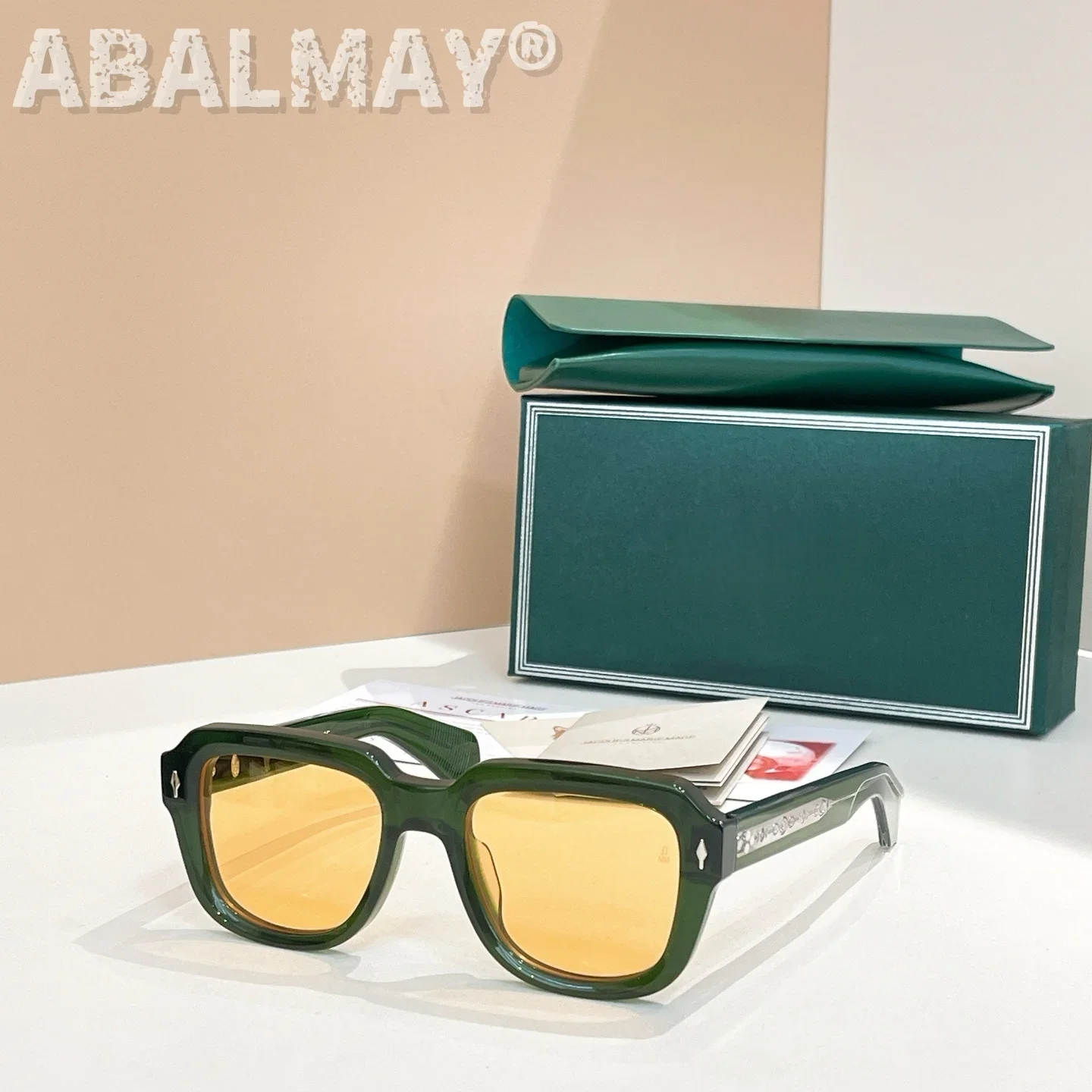 

Top Quality Sunglasses for Men and Women HOPPER SIZE 51-20 Style UV400 Retro Fashion Special Design Sun Glasses with box