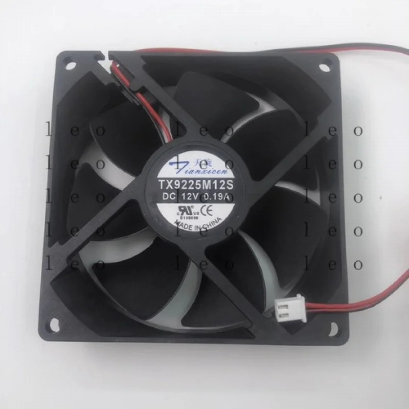 

CC 1PCS TX9225M12S 9025 DC12V 0.19A 9CM 2-Wire Cooling Fan