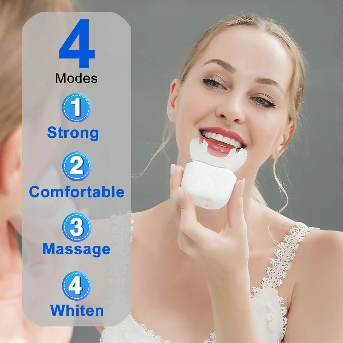 Dental Care U shape electric toothbrush manufacturer 360 degree U-shaped automatic electric toothbrush
