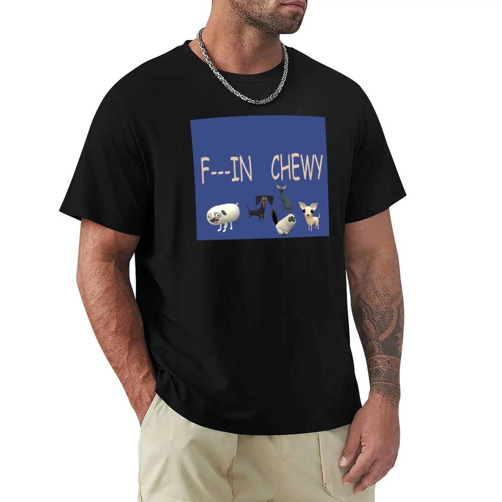F---in Chewy T-Shirt Casual Breathable Short Sleeve Top