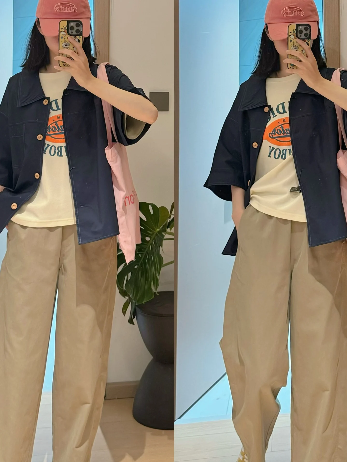 

High Waist Straight Leg Pants Women's plus Size Casual Loose Fit High Fashion Sensation Slimming Effect Casual Wide Leg Pants
