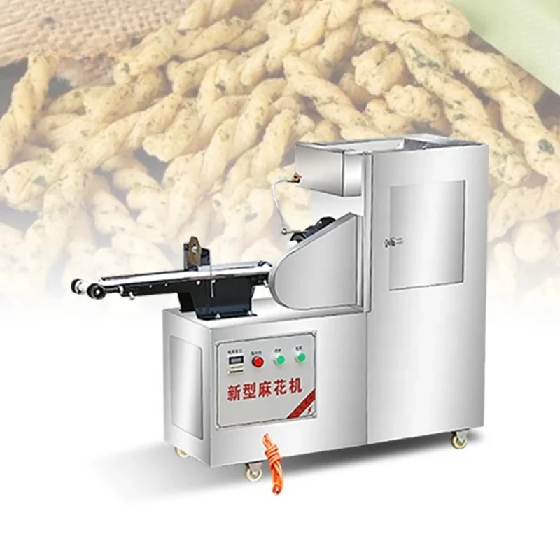 Industrial Automatic Twist Churro Snack Forming Equipment And Pretzel Fried Dough Twist Making Machine