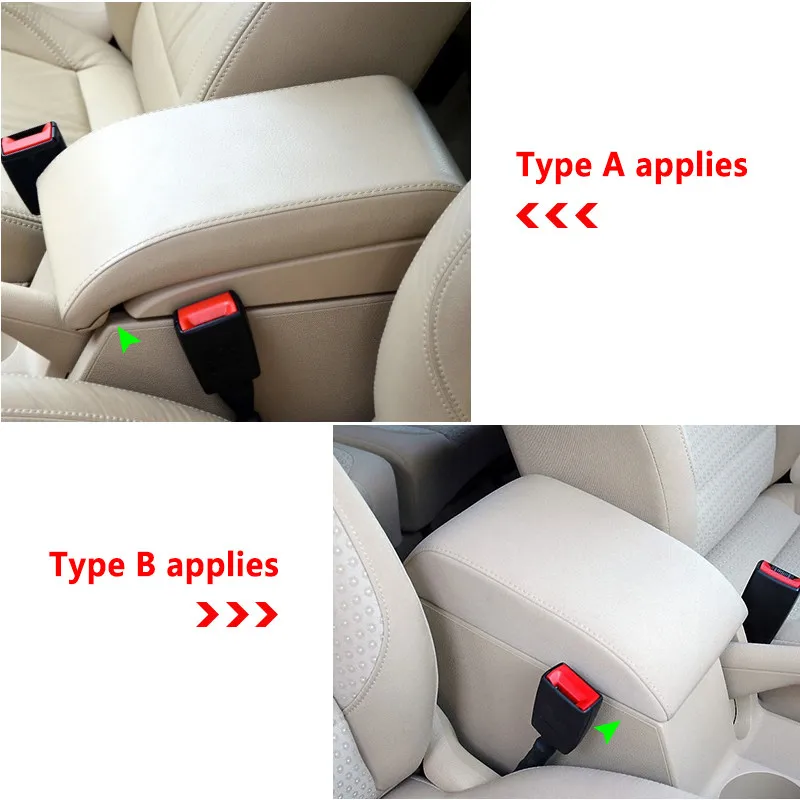 

For VW Touran 2006 2007 2008 2009 2010 2011 2012 Car Center Control Armrest Box Cover Trim Microfiber Leather Decorative