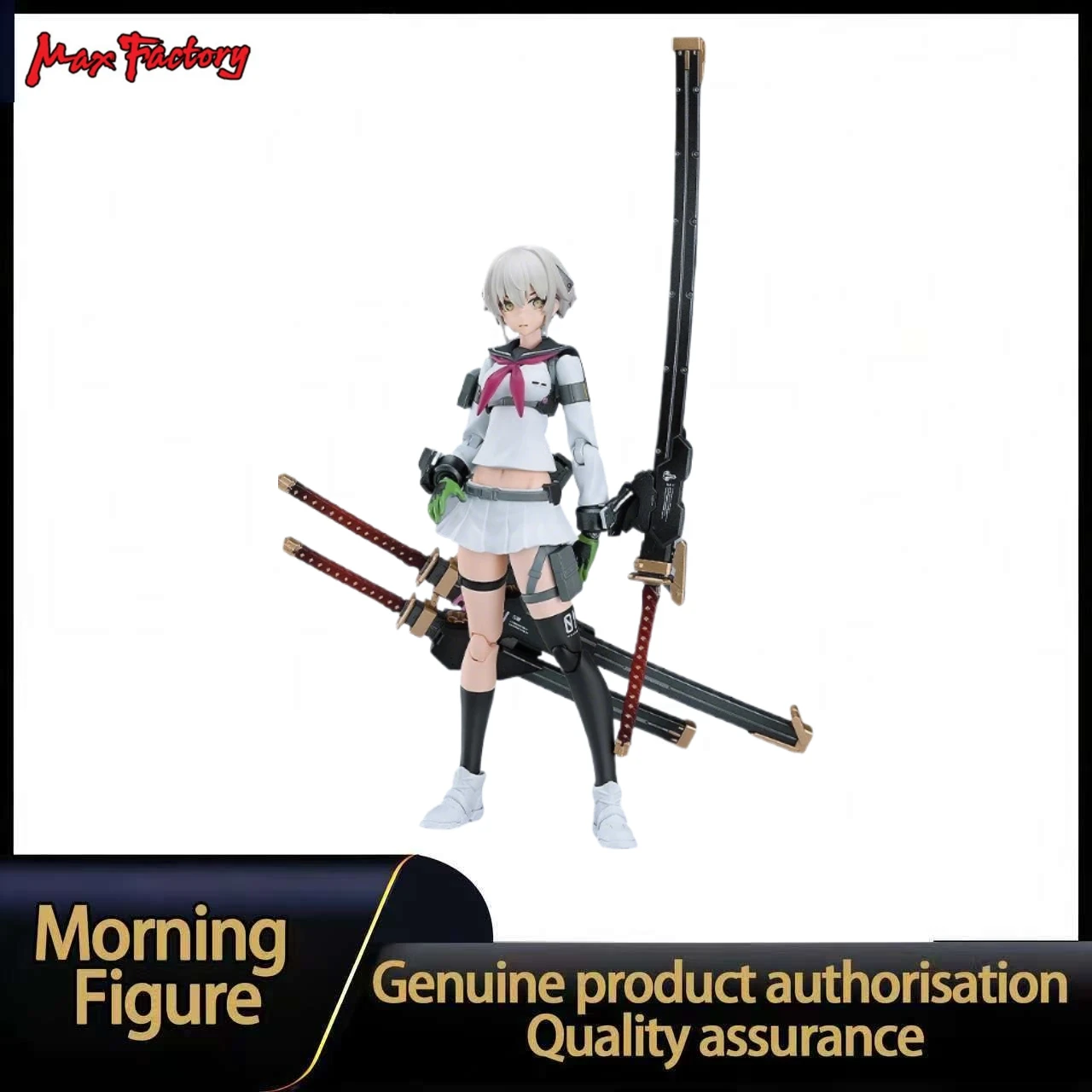 

In Stock Max Factory PLAMAX Heavily Armed High School Girls Ichi Early Ver Model Toy Model Collection