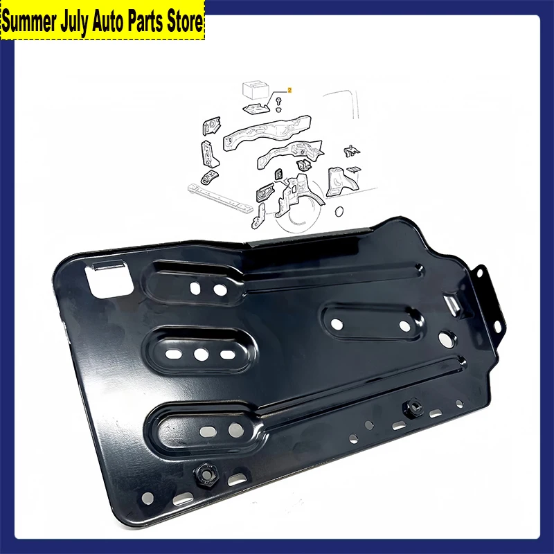 Car Battery Tray Plate For Peugeot Boxer Citroen Relay Fiat Ducato 1994-2006 7106C1 1329648080 Car Battery Protection Accessorie
