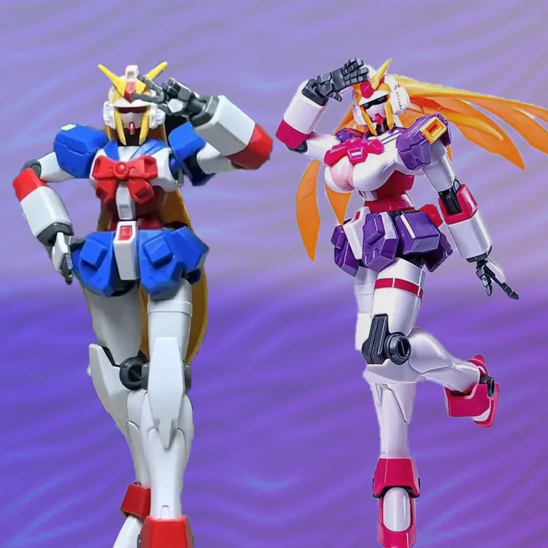 

1/144 Hg-Gf13-050nsw аниме красивая девушка фигурки мех сборка модель робот комплект настольный орнамент декор игрушка коллекционные подарки