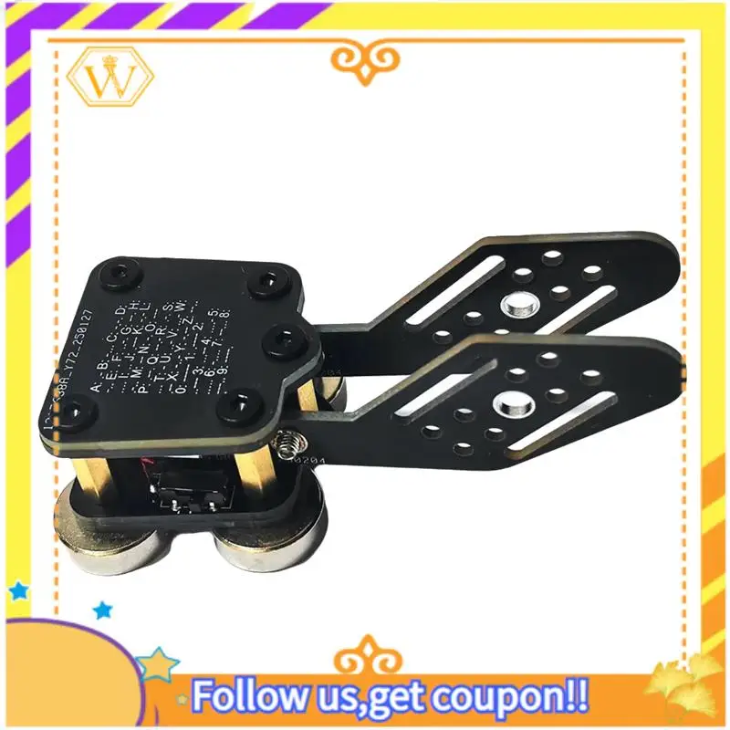 Latest-DIY PCB Radio Propeller Key Paddle, Magnetic CW Morse Key Telegraph For CW Shortwave Portable Use