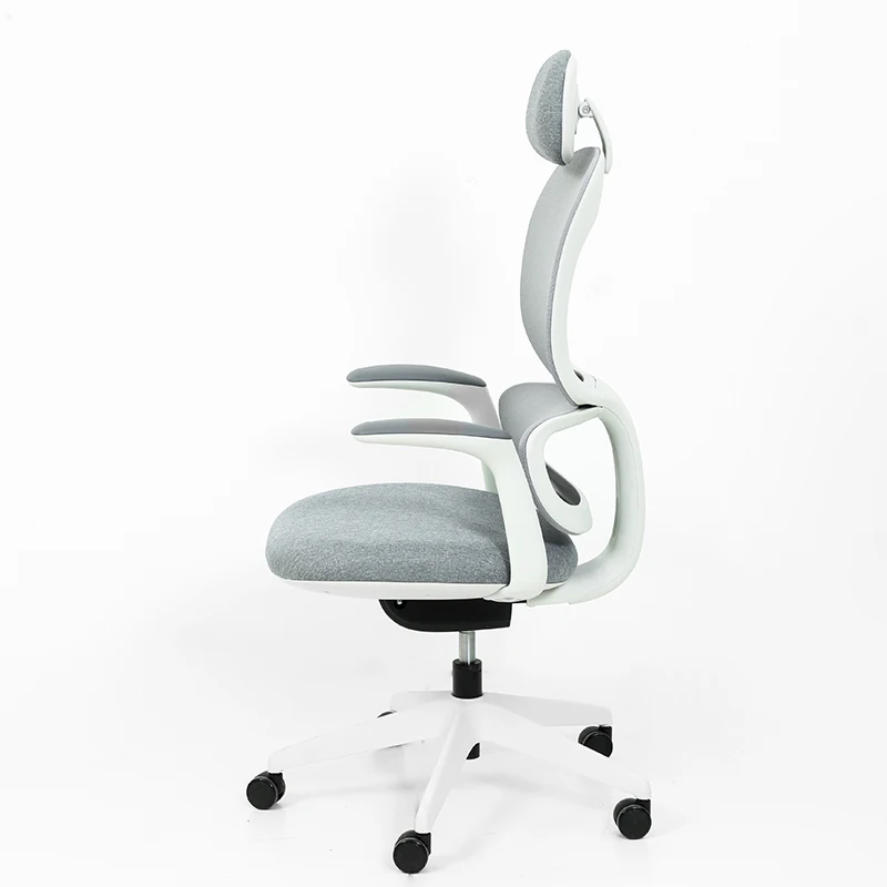 Moderne ergonomische directiestoel Echt lederen bureaustoel Fauteuil met voetsteun en armleuning