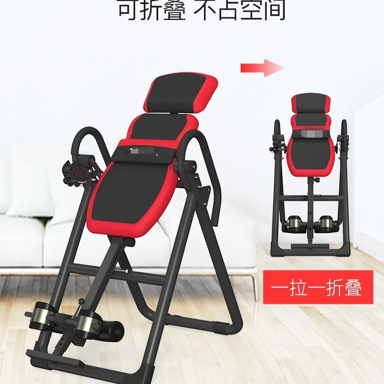 Home Fitness Foldable Inversion Therapy Table Handstand Back Pain Relief Inversion Table