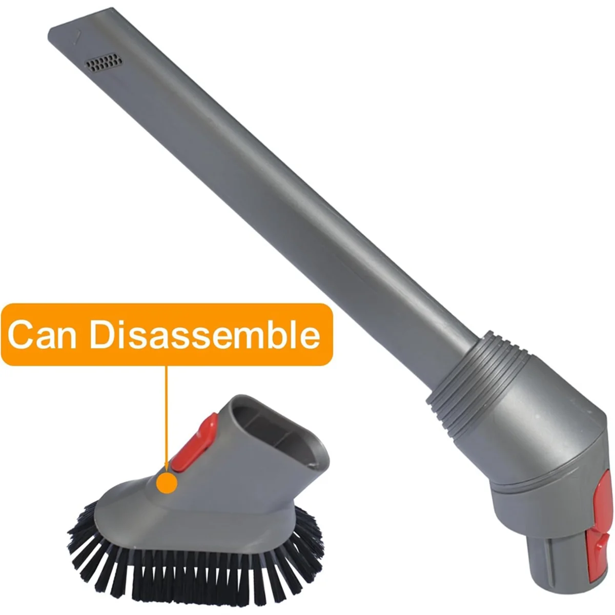 A20M Voor V7 V8 V10 V11 V12 V15 Combinatie Stofborstel & Smalle Spleet Hoek Spleetmondstuk Tool - Vacuüm Accessoires